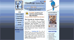 Desktop Screenshot of lincoln55plus.com